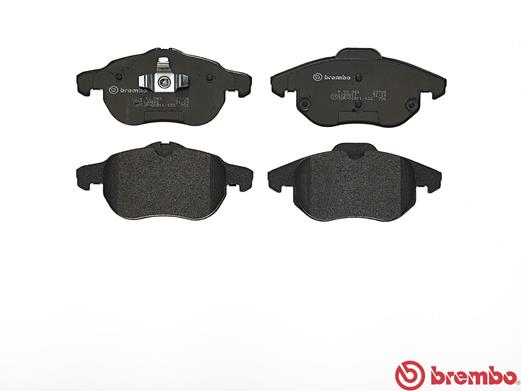 A.B.S. P 59 043 BREMBO BREMSBELÄGE, RICHTUNGSGEBUNDEN Bremsbelagsatz, Scheibenbremse